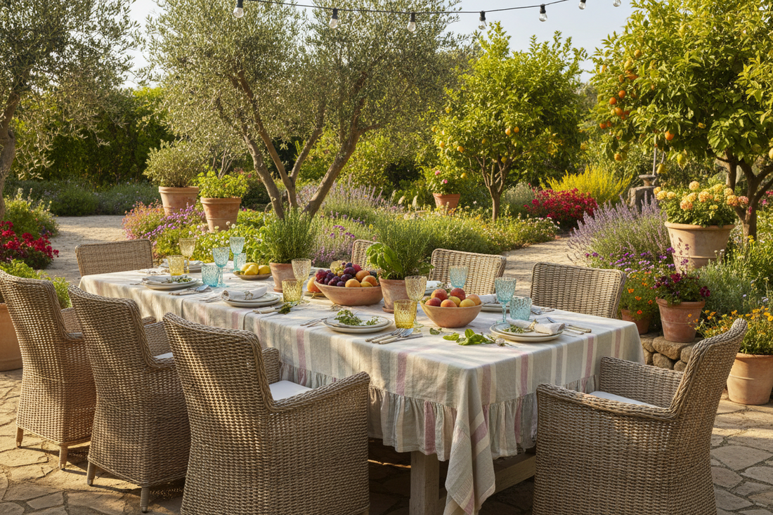 Tavola estiva all'aperto: 5 idee slow per cene che sanno di vacanza (anche se sei sul tuo balcone)