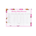 Weekly Meal Planner Gelato