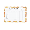 Weekly Meal Planner Pizza