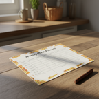 Weekly Meal Planner Pizza