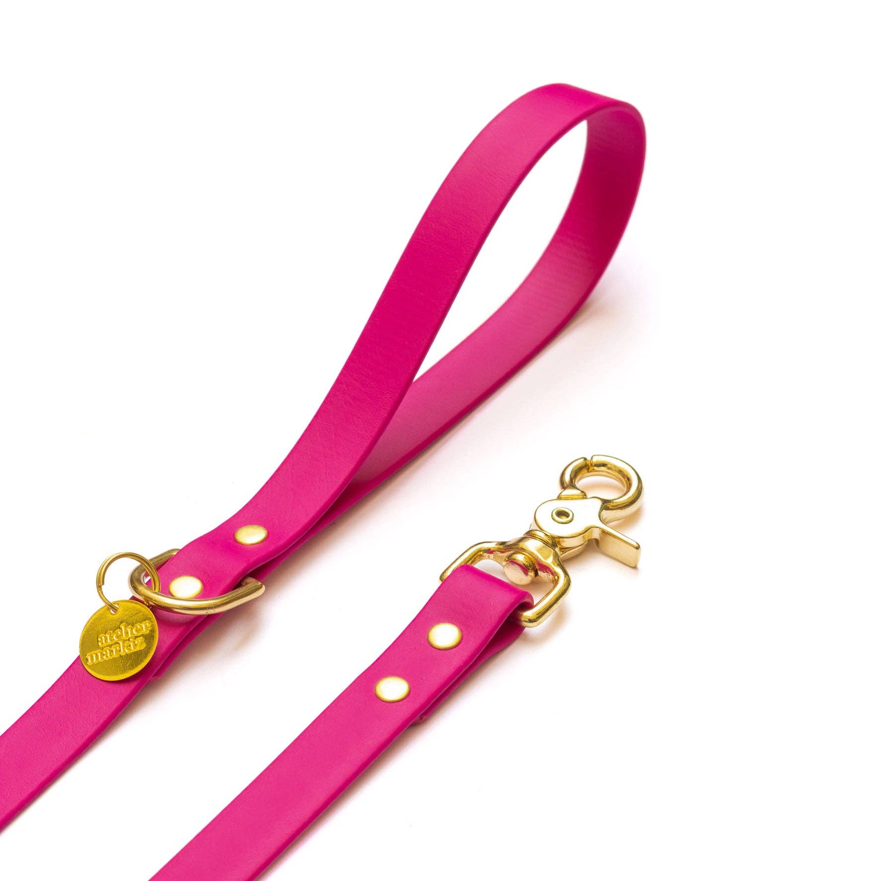 Guinzaglio impermeabile fucsia