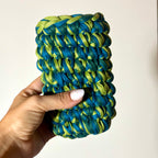 Astuccio Occhiali Crochet Multicolore Fatto a Mano