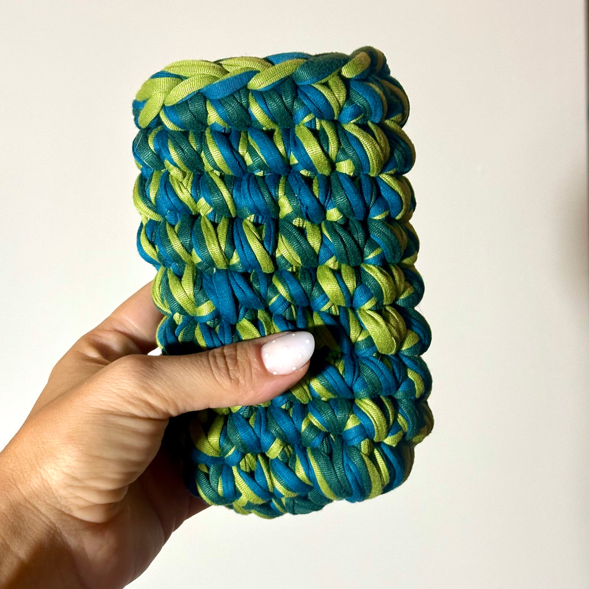 Astuccio Occhiali Crochet Multicolore Fatto a Mano