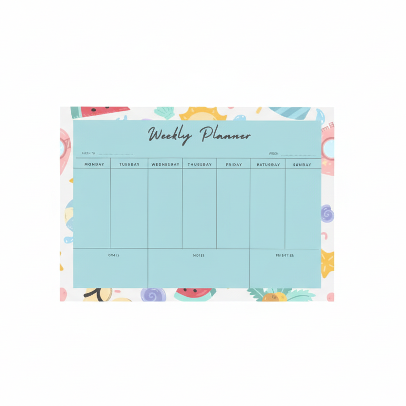 Weekly Planner - Summer
