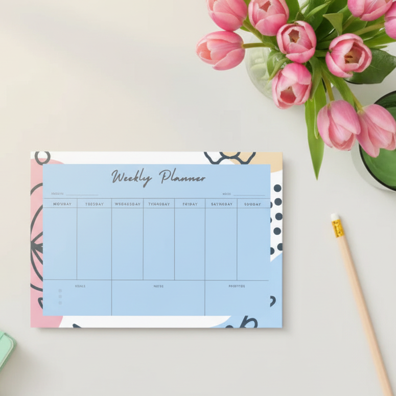 Weekly Planner - Flowers