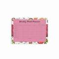 Weekly Meal Planner sfondo ingredienti cucina