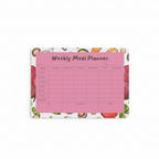 Weekly Meal Planner sfondo ingredienti cucina